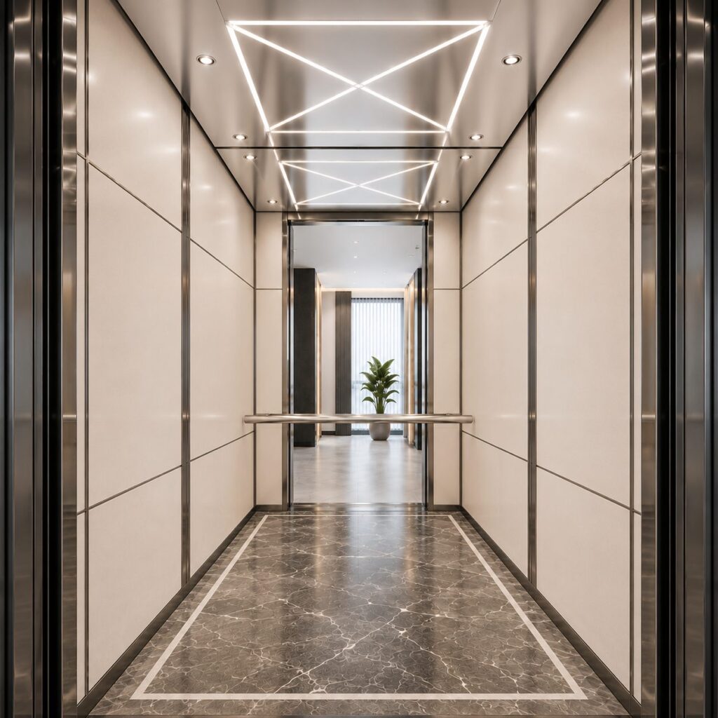 Atka ATK-01 Modern Residence Asansör Kabini fotoğrafı