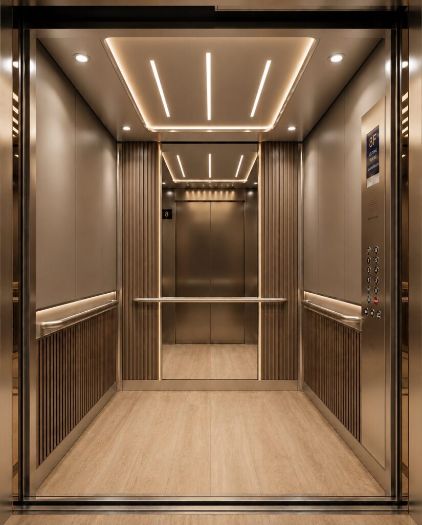 Atka ATK-02 Modern Residence Asansör Kabini fotoğrafı